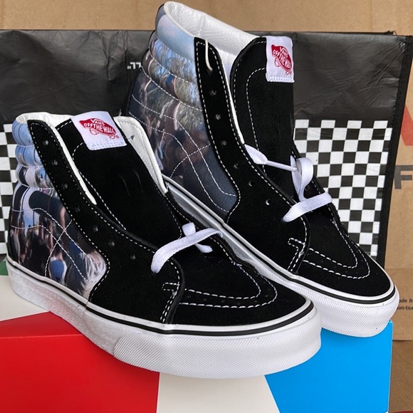 Vans Sk8-Hi Moca Frances Stark/Black Men’s sneakers - Picture 3 of 16